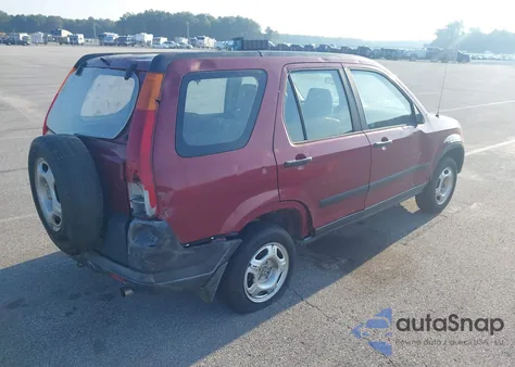 2002 Honda Cr-V Lx из США, поврежденный, VIN JHLRD784X2C013828